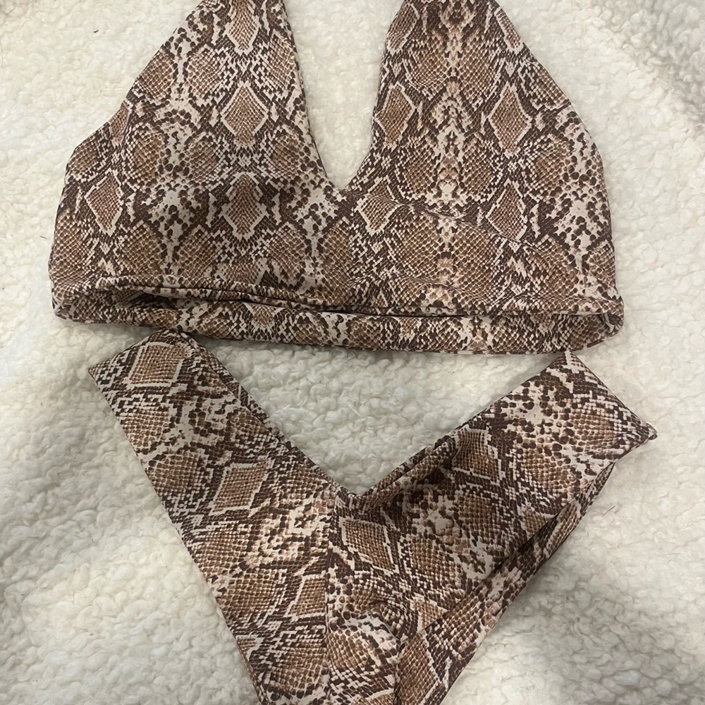 Snake print Skatie bikini